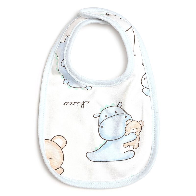 Gift Box- Velour Babysuit, Bib And Hat image number 2